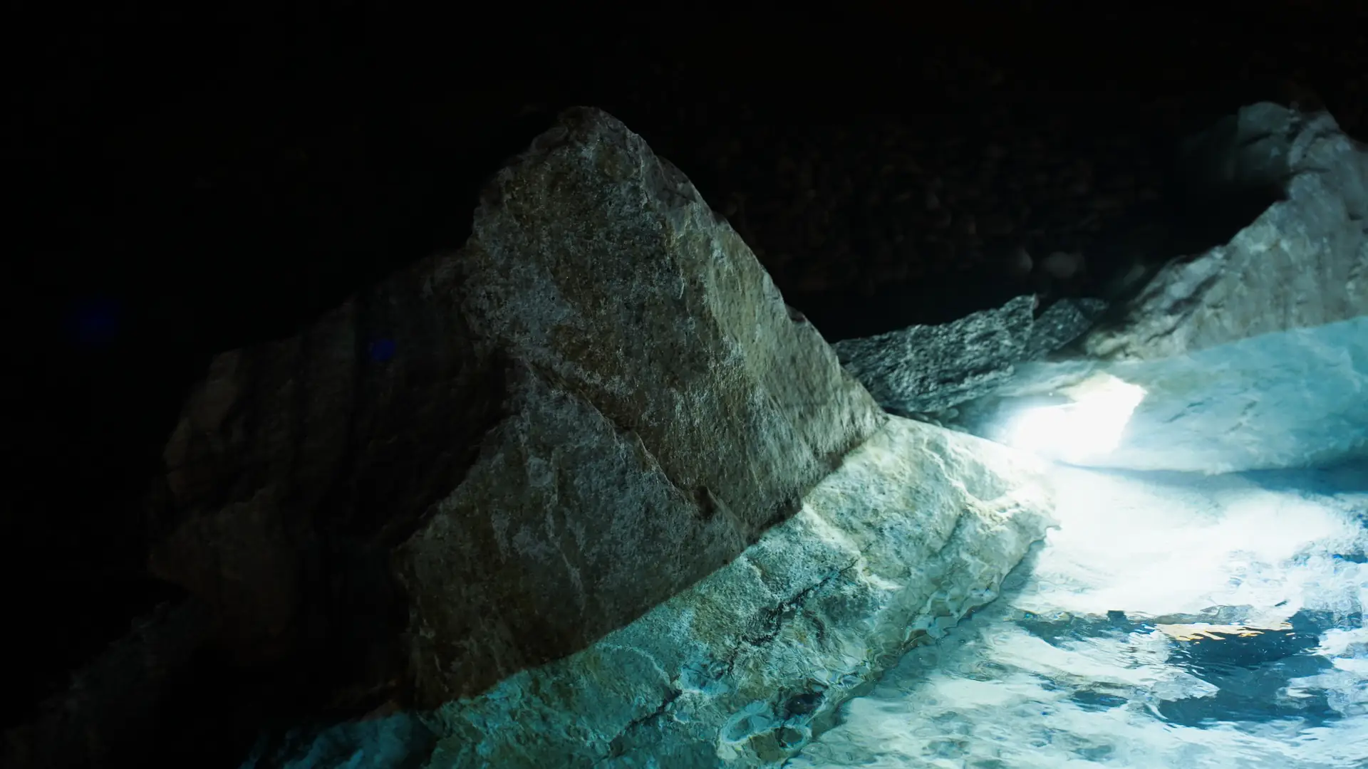Piscina naturale Garda Natural Pools Design, atmosfera notturna
